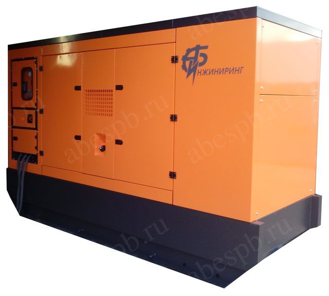 Дизельный генератор АБИН John Deere 120 кВт в шумозащитном кожухе