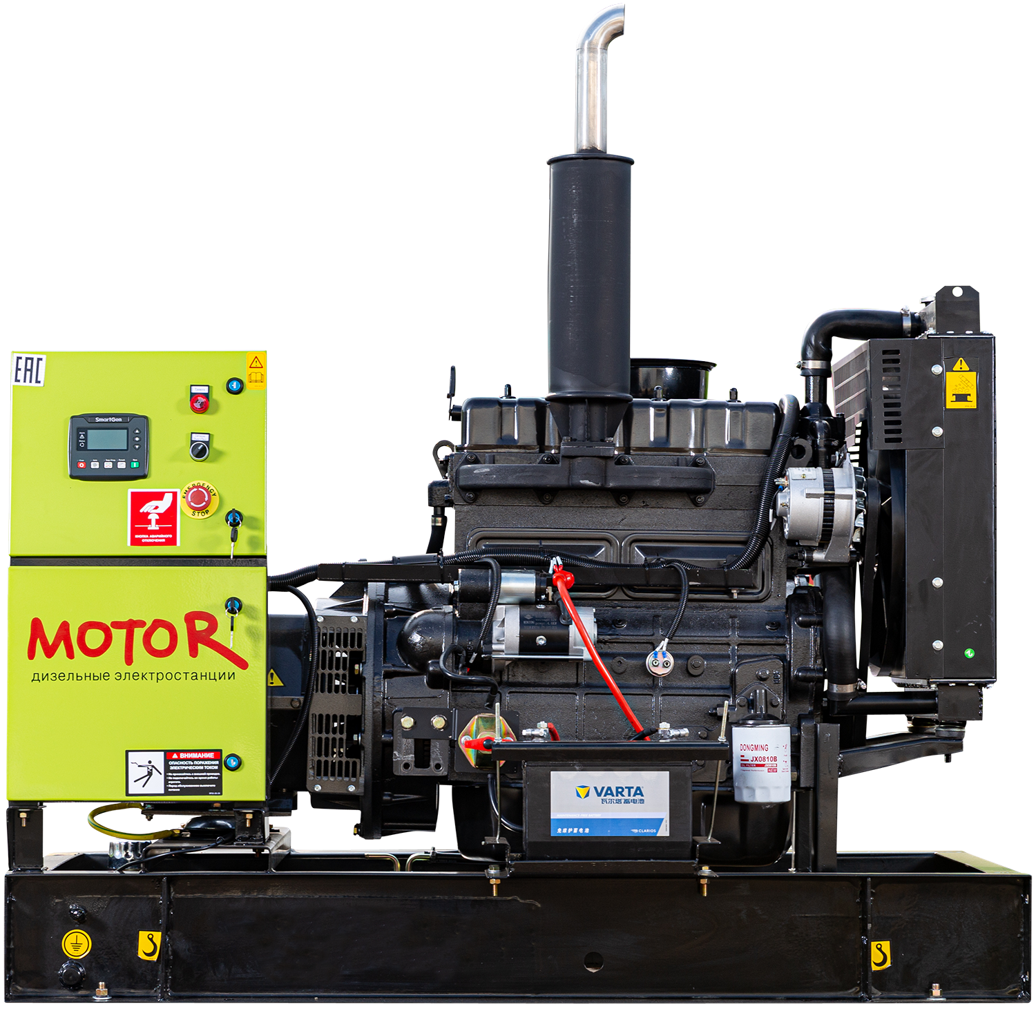 Дизельный генератор Motor Ricardo 25 кВт открытая