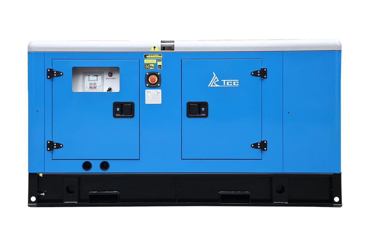 Дизельная электростанция ТСС АД-16С-Т400-1РКМ9 в шумозащитном кожухе с АВР