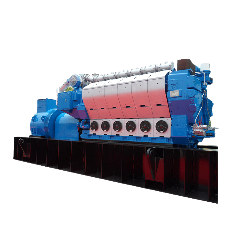 Газовый генератор (ГПУ) с двигателем Jichai 3800 кВт в открытая