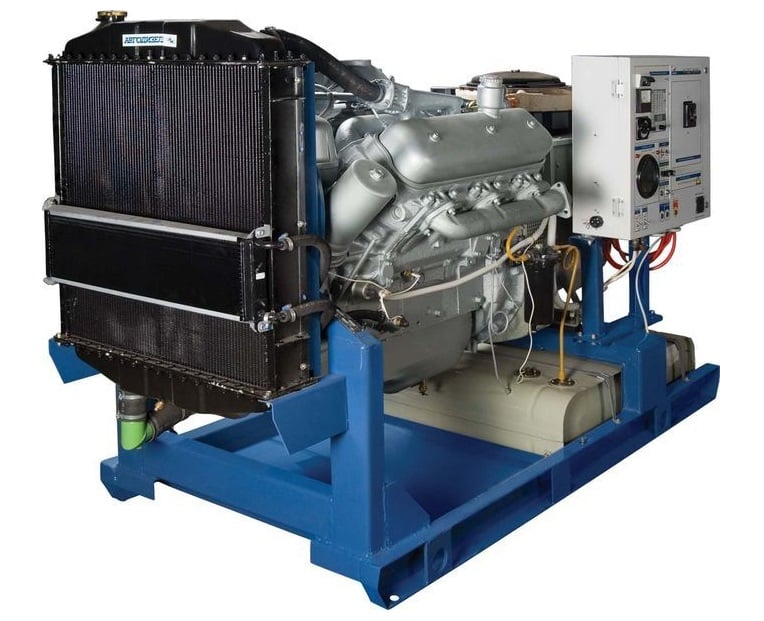 Дизельный генератор АБИН ЯМЗ-5348-1 100 кВт открытая