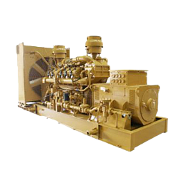 Газовый генератор (ГПУ) с двигателем Jichai 750 кВт в открытая