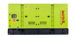 Дизельный генератор Motor АД 350-Т400 в кожухе на шасси с АВР WLG450