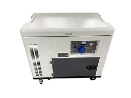 Дизельный генератор Амперос LDG 10000S в шумозащитном кожухе