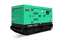 Дизельный генератор MPMC MP63C-S в кожухе на шасси 4BTA3.9-G2