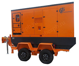 Дизельный генератор АБИН Doosan 190 кВт на шасси