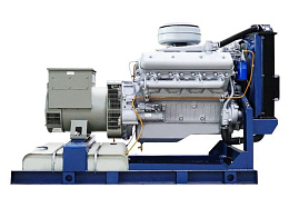 Дизельный генератор АБИН ЯМЗ 125 кВт Шасси