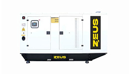 Дизельный генератор Zeus AD75-T400C в кожухе 4BTA3.9-G13